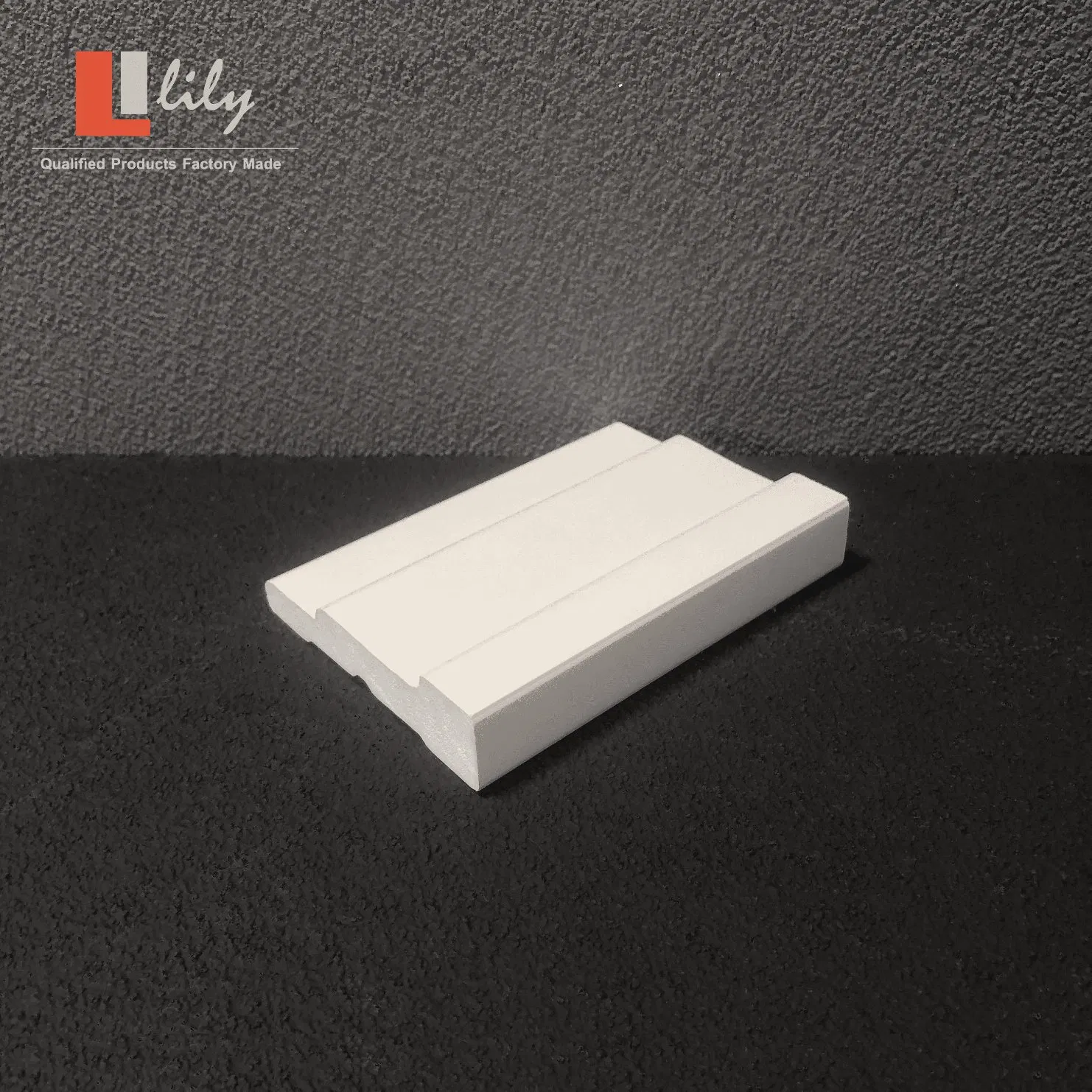 1/16 Inch X 2-1/4 Inch PVC Casing Moulding Door and Window Plastic Vinyl Trim Moulding