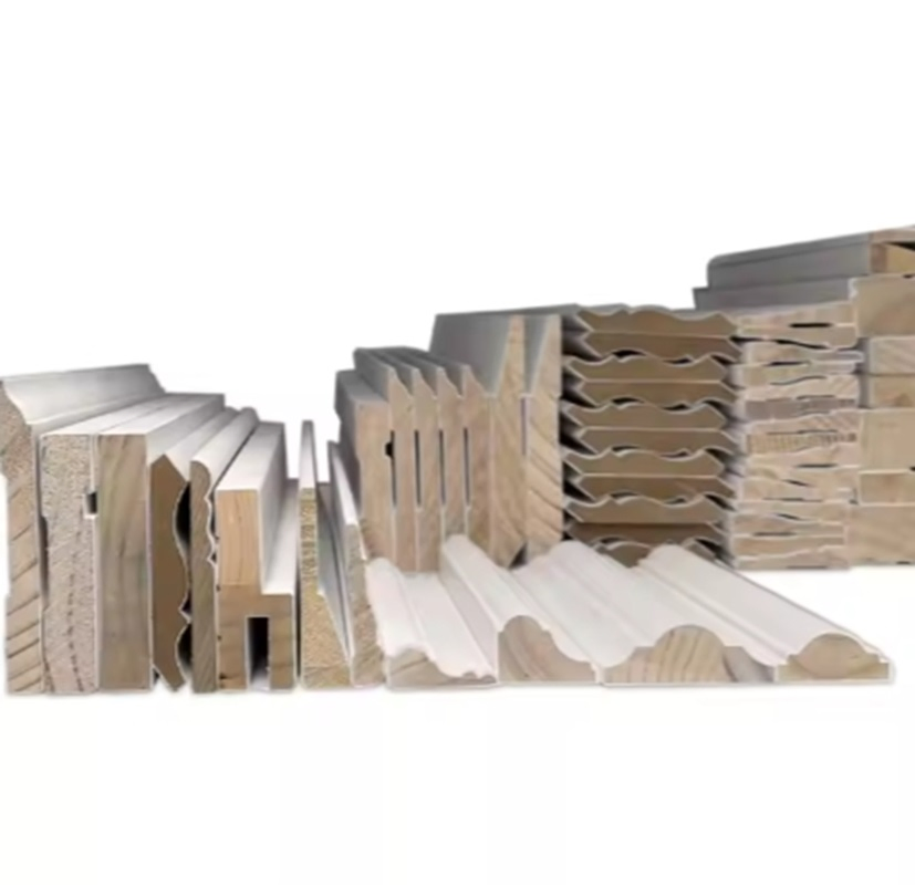 Indoor Wall &amp; Floor Joints Decoration Pine Primed Moulding Decoration Material Building Material Wall Decor Building Material Accessories Interior Decoration