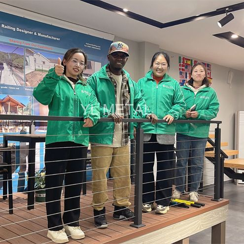 Y L Modern Style Deck Staircase Balustrades Stair Balcony Handrails Stainless Balustrade