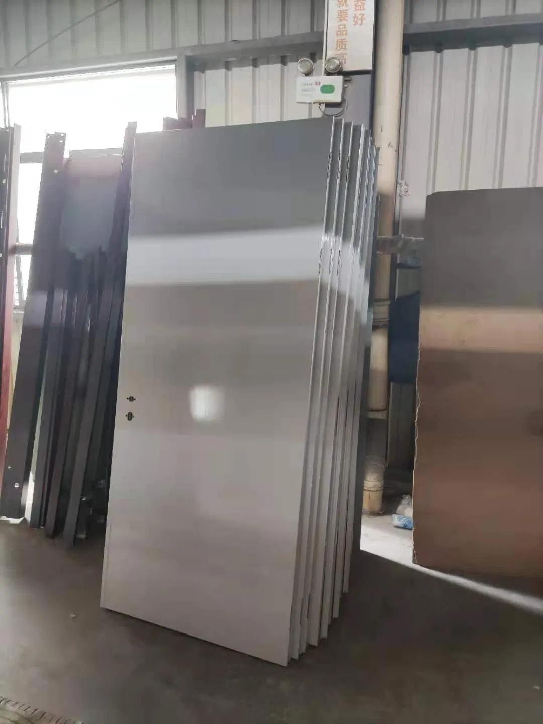 2023 Wholesale New Style None Fire Rated Galvanized Hollow Steel Doors and Frames