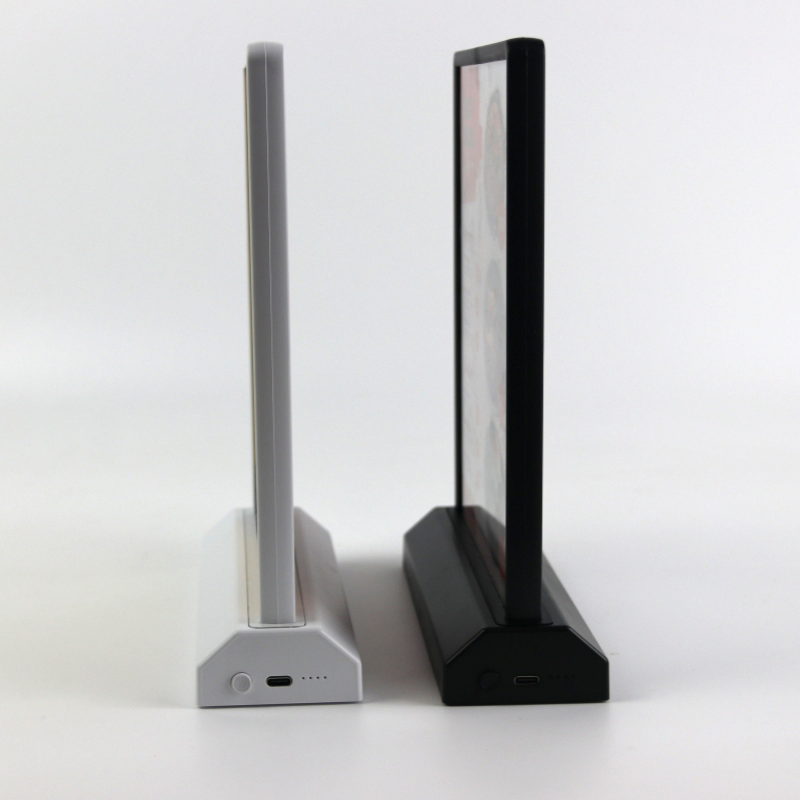 Desktop Charging Acrylic A5 LED Light Box Double Sided Advertising Board for Bar Counter