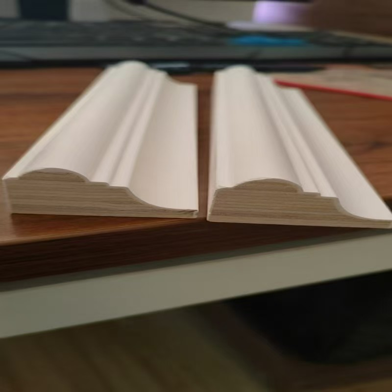 Baseboard Moulding Wood MDF Moulding Decorative Mouldinf Architecture Crown Moulding
