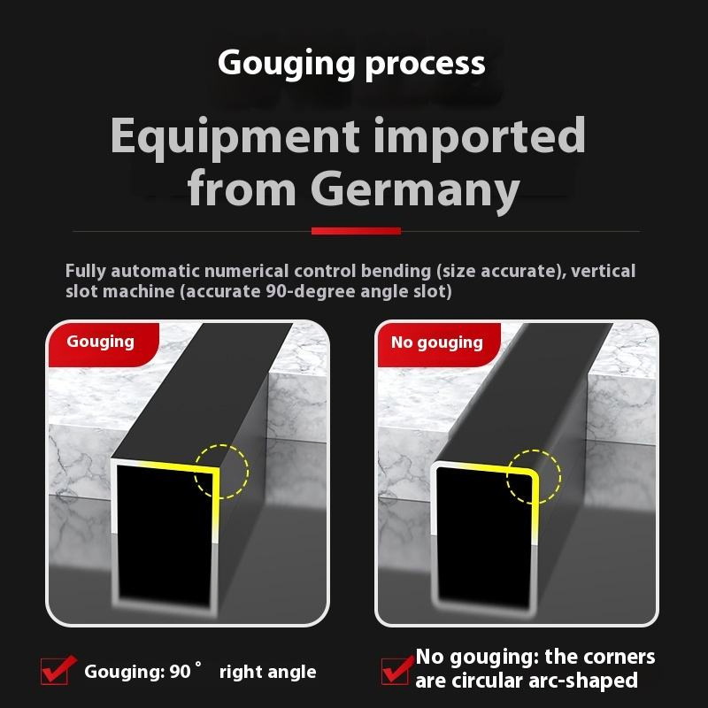 Modern Design 304 Stainless Steel Baseboard Polished Metal for Hotel and Apartment Floor Usage Free201/316manufacturer