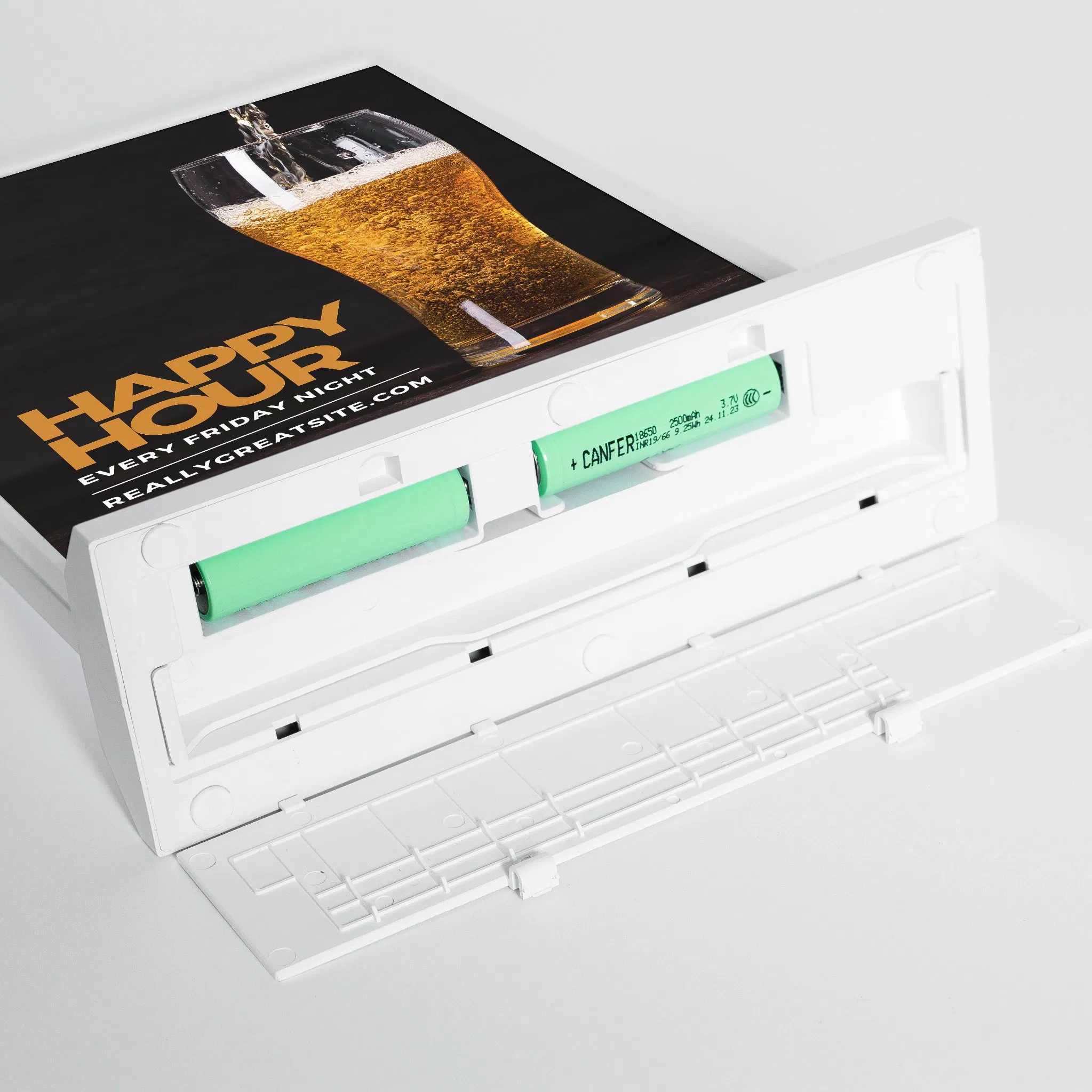 A4 Double Sided Advertising LED Menu Board with Battery Light Box