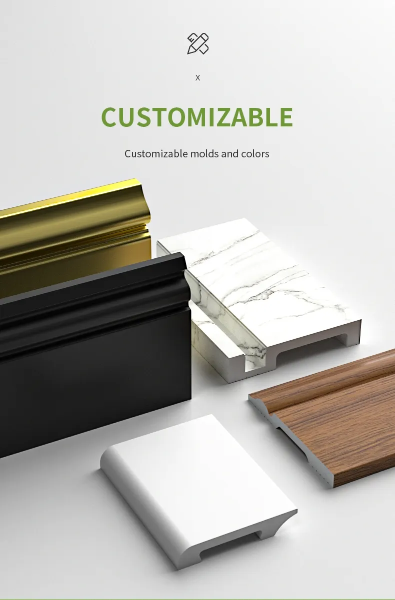 Waterproof Pine Baseboard