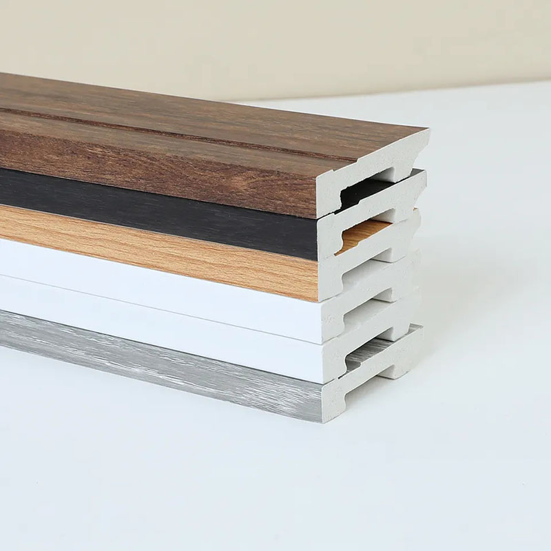 French Style PS Polystyrene Chair Rail Baseboard Moulding for Home Decoration