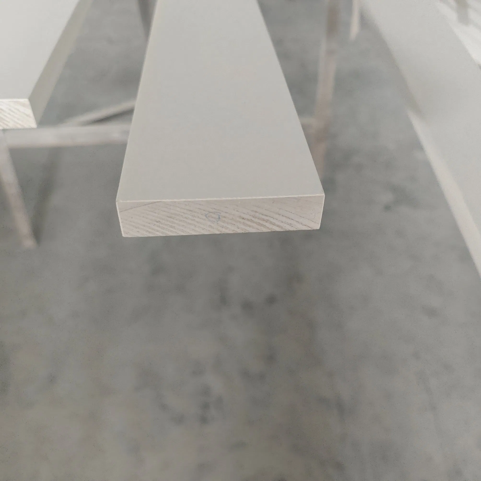 14mm/82mm Modern Hotel Wholesale S4s Customized Designs Interior Wall Baseboard Moulding Waterproof White Primed MDF Skirting