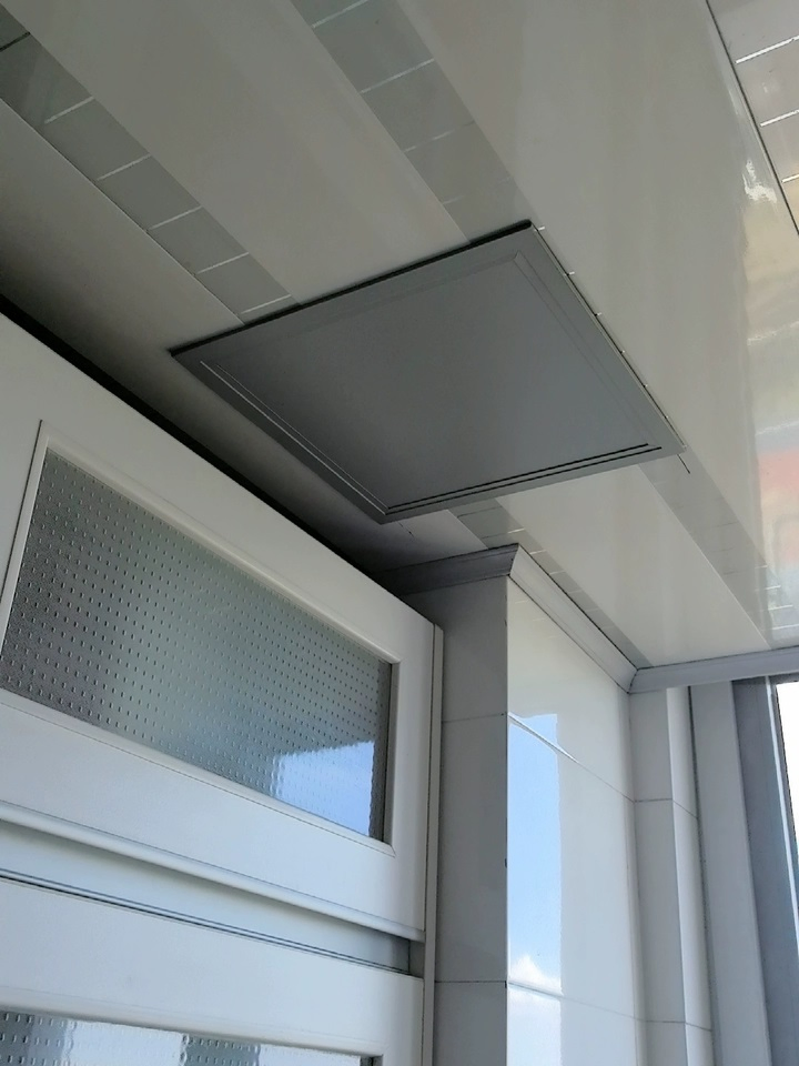 Access Port, Concealed Aluminum Alloy Frame, Hidden Ceiling, Ceiling Inspection Can Be Opened