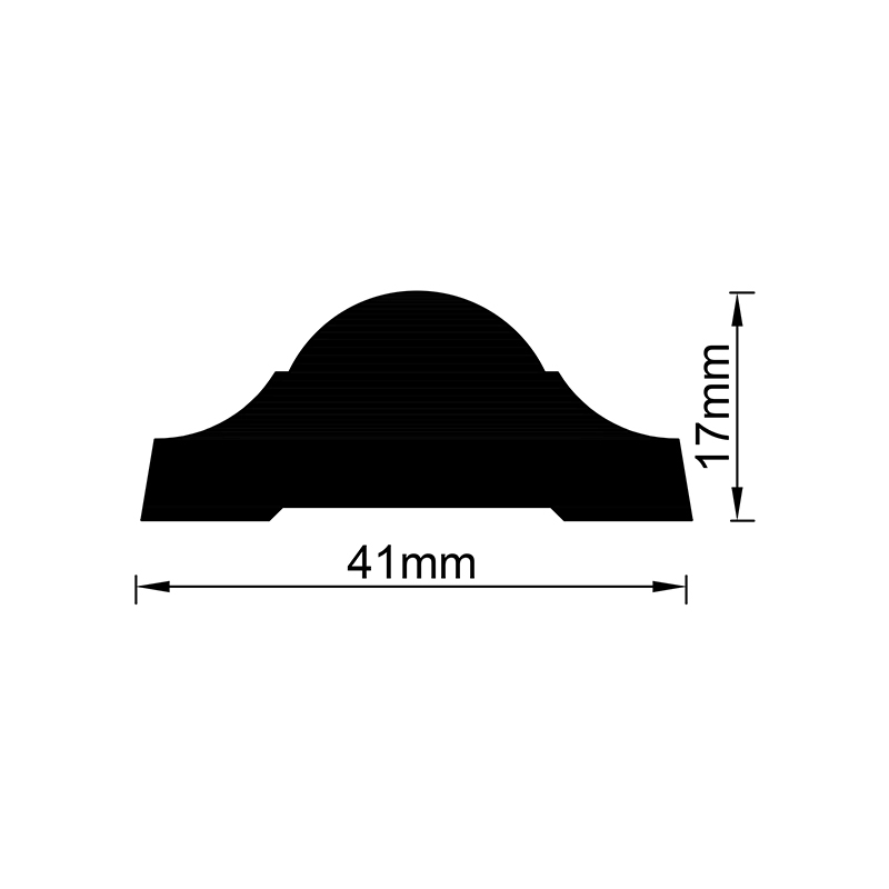 Waterproof Decorative Wall Panel Trim Chair Rails Trim Moulding