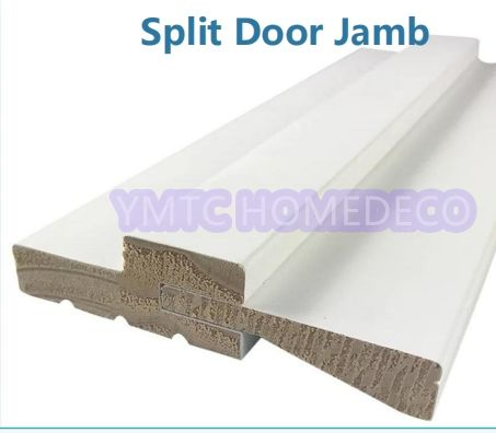 Gesso Primed Radiata Pine Door Jamb Decoration Moulding Soild Wood Moulding