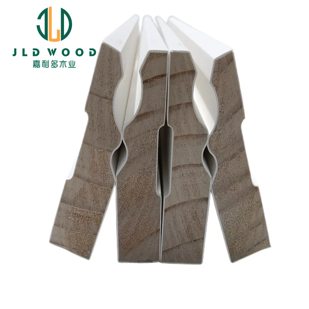 White Primed Moulding Skirting MDF Baseboard Solid Wood Skirting for Home Design