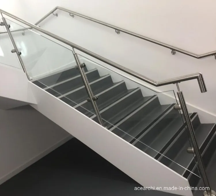 Glass Stainless Steel Railing Detail 1