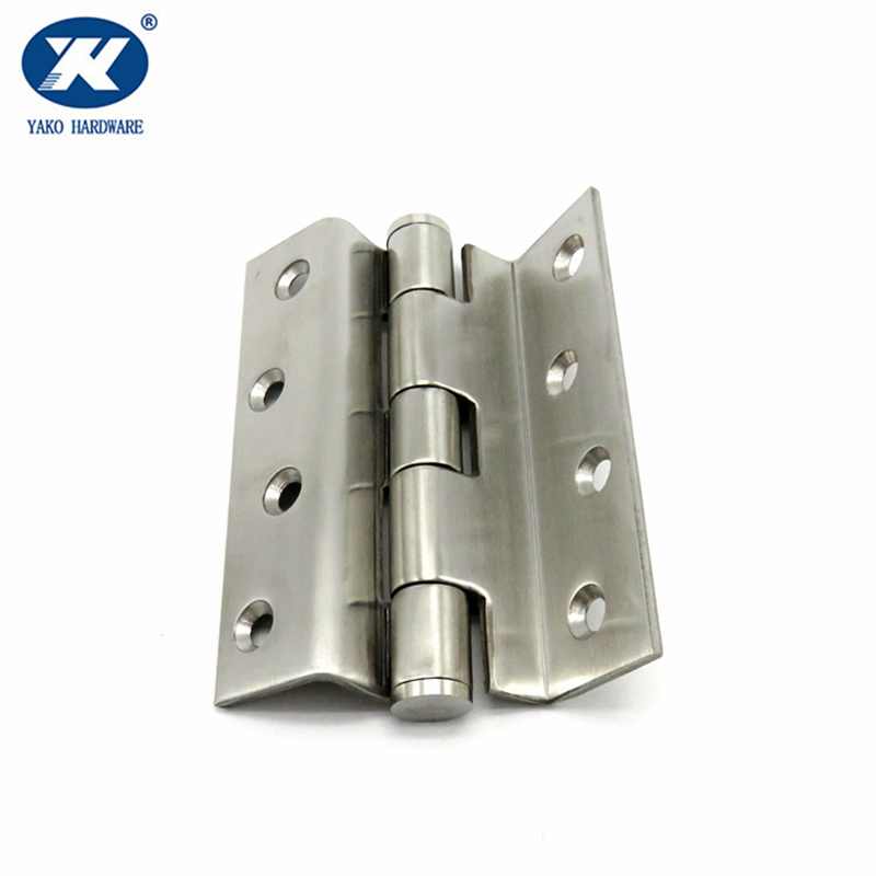 Four Fold Retro Hinge Stainless Steel Customized Bending Shutter Chest Hinge Thickened High Load Door Folding Butt Cranked Hinge