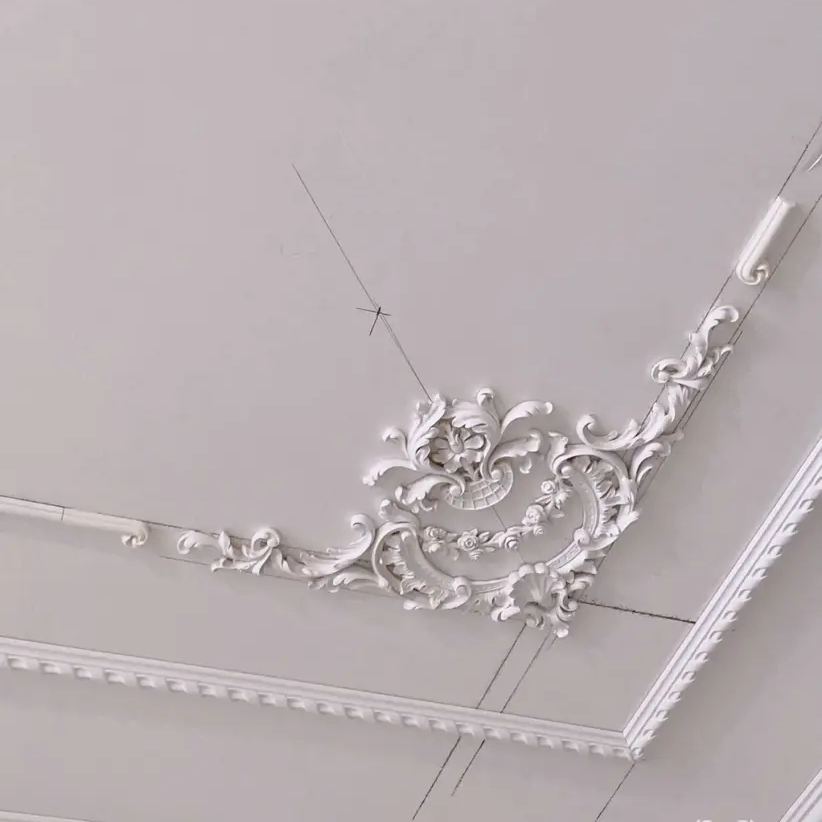 The Latest Hot Selling Polyurethane PU Foam Interior Decoration Wall Frame Molding Polyurethane Moulding Decorative