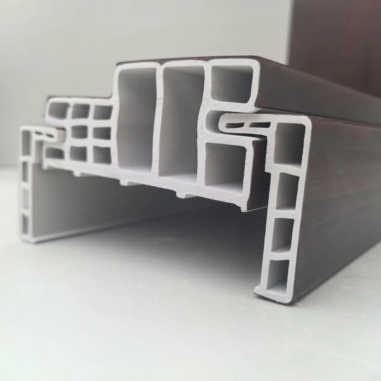 Eco-Friendly Custom Fire-Retardant WPC Door Frame Interior Use