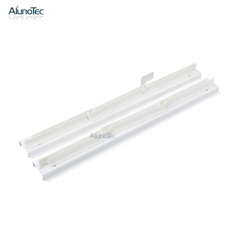 Aluno Customize Fixed Oval Blade Farm Plantation Black Aluminium Shutter Blinds Frame Louver Frames