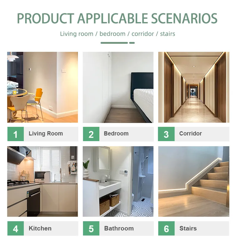 PVC Modern Baseboard 6