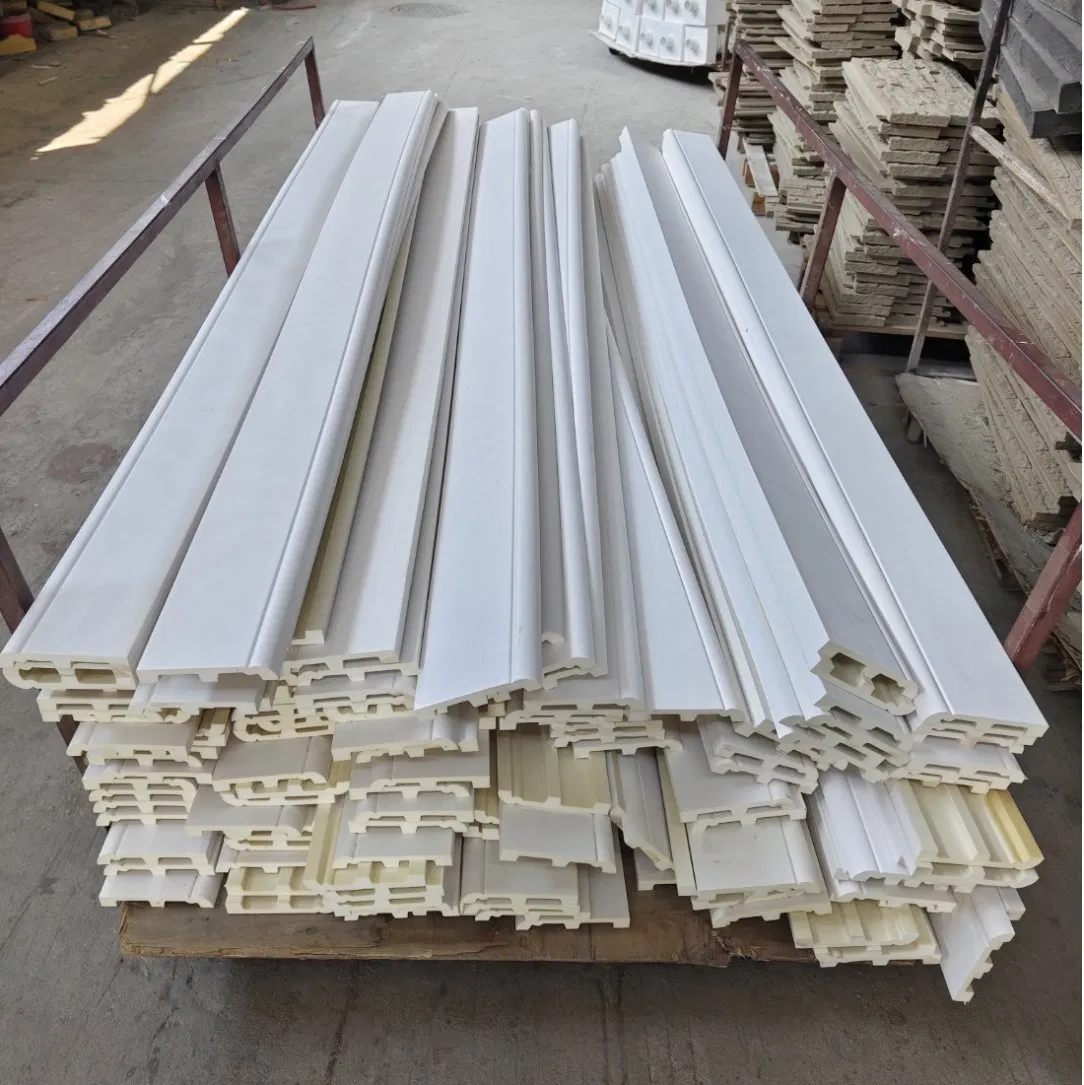 Waterproof Ceiling Cornice PU Moulding for Interior Decoration