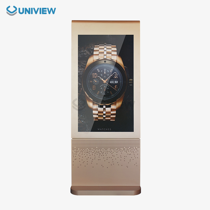 Uniview Brand 2K Resolution Shopping Mall Simple Shape Indoor Capacitive Touch Restaurant LCD Digital Signage