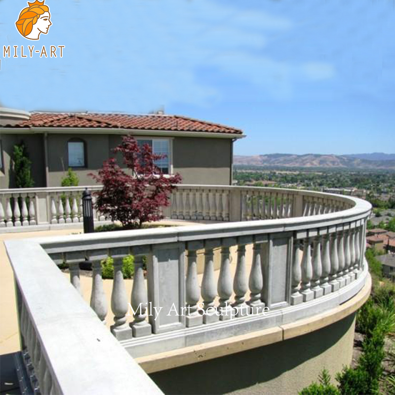 Fine Quality Stair Railing Marble Baluster Design