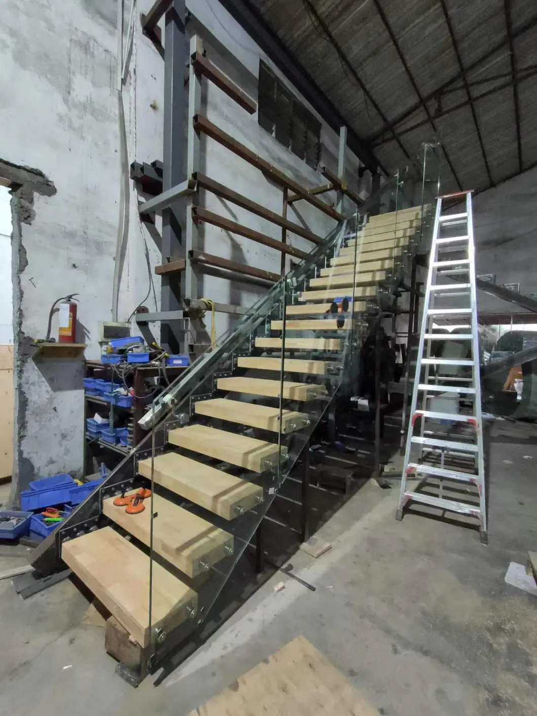 Floating Stairs Project 6