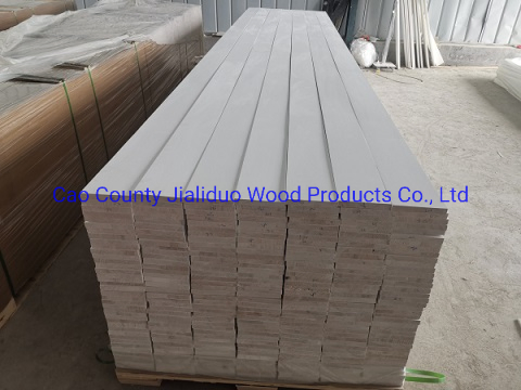 Paulownia Solid Wood White Primer S3s Mouldings
