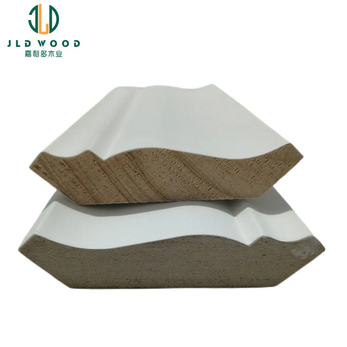 White Primed Pine Wood Mouldings Baseboard-Durable Eco-Friendly Interior Decoration MDF Skirting Board