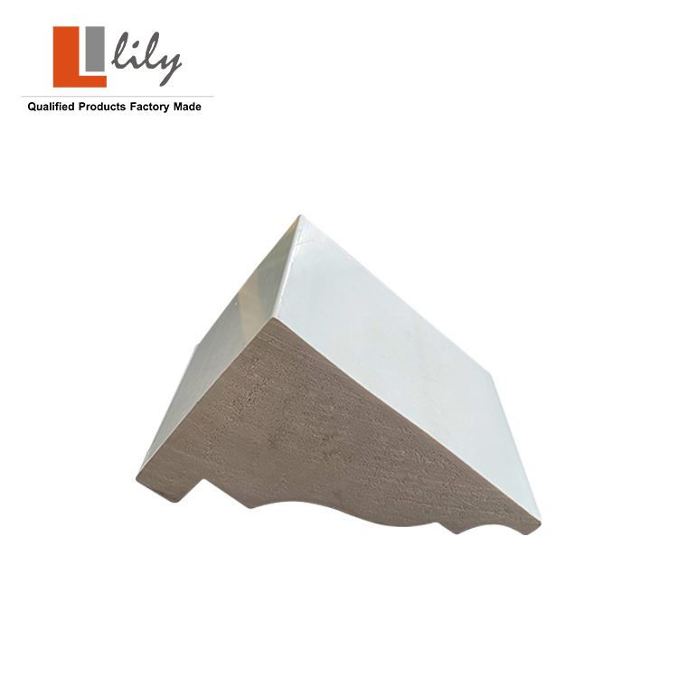 Fireproof PVC Moulding PVC Rames Crown for Outdoor Decoration