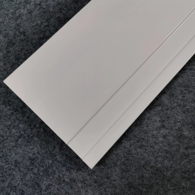 Interior Decor Hot Selling High Quality White Modern Board Plastic Skirting/Skirting Baseboard PS Skirting