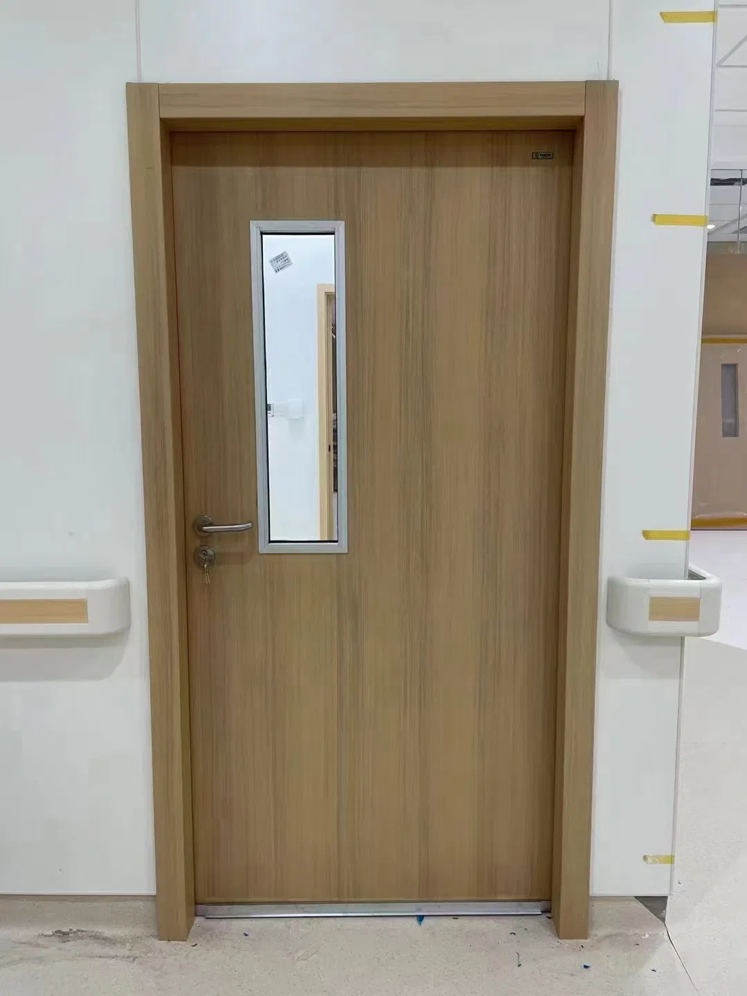 Commercial Hotel Hospital Exterior Fire Door Hollow Metal Door Frame Steel Door Frame