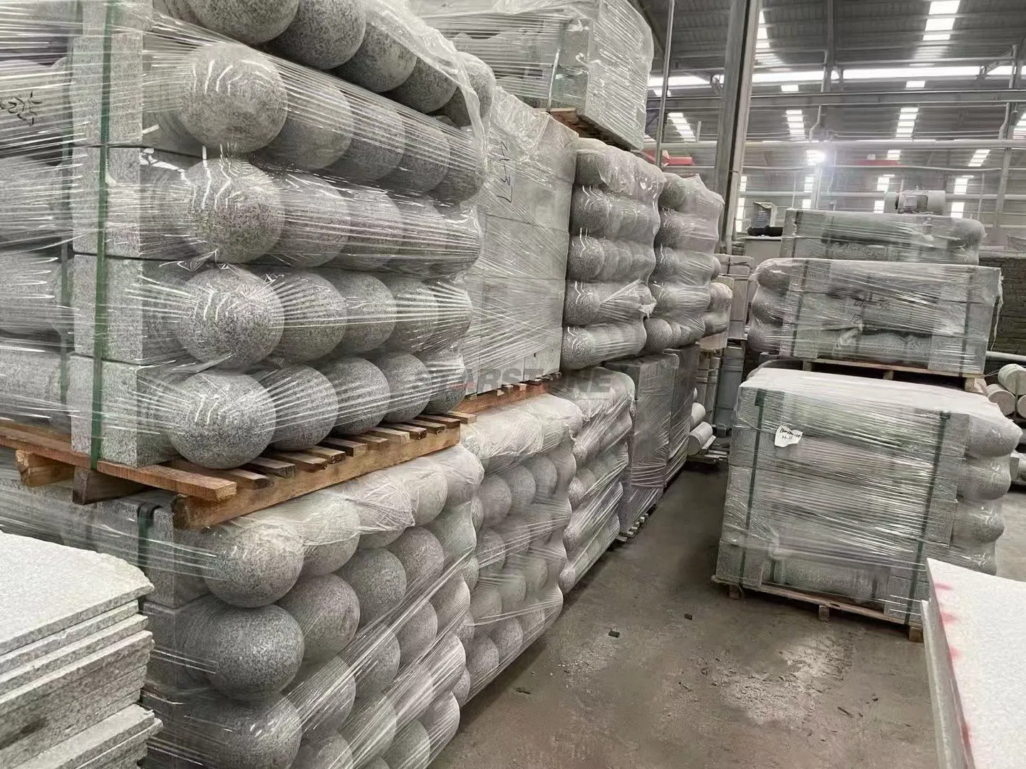 Starstone Natural Stone Marble Granite Sandstone G603/G623 Stair Balusters with Railing Handrail