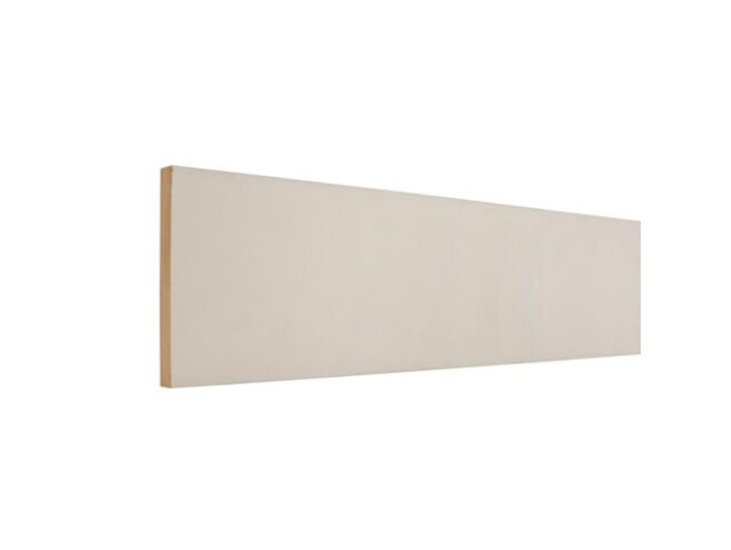 14mm/82mm Modern Hotel Wholesale S4s Customized Designs Interior Wall Baseboard Moulding Waterproof White Primed MDF Skirting