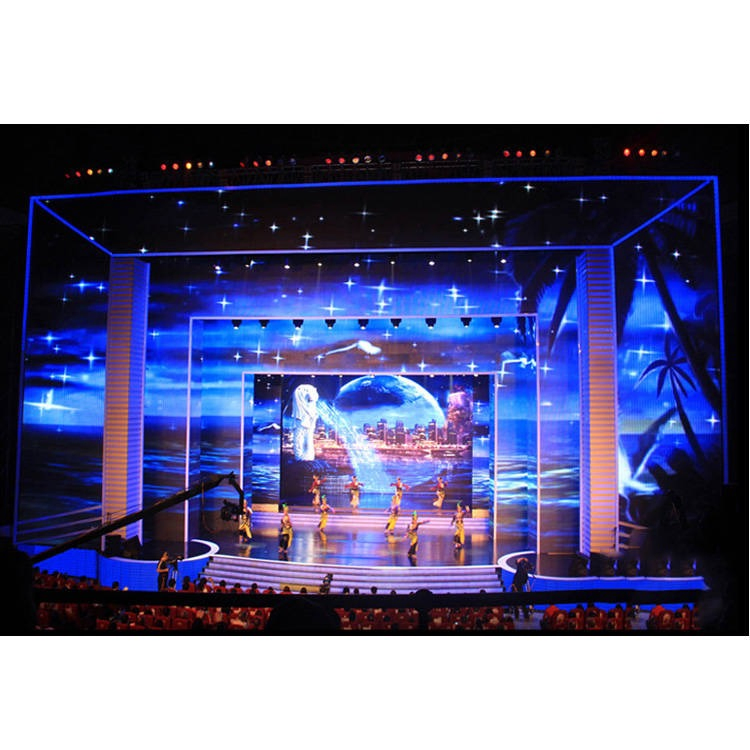 P1.95 Small Pixel Pitch Indoor Rental LED Display Screen for Exhibition Hall Performance Stage