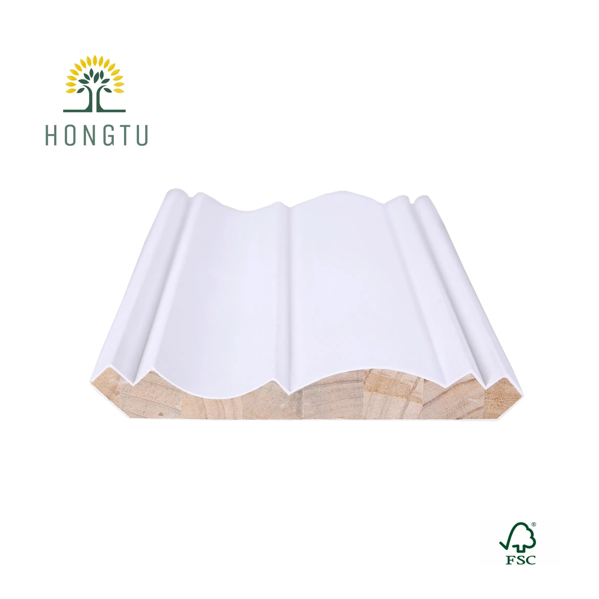 Primed or Painted or Lacquered Wood or MDF Crown Moulding