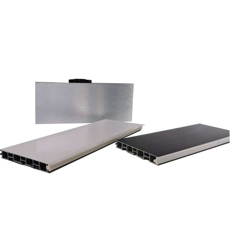 Water Proof Baseboard PVC Skirting Board Aluminum Skirting PVC Plinth Kitchen Cabinet Skirting Board
