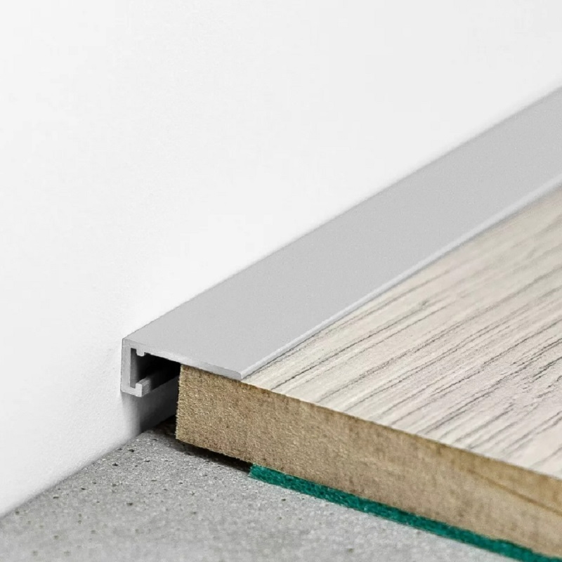 Residential Wall Foot Line Skirting Board Drywall LED Aluminum Extrusion Profile