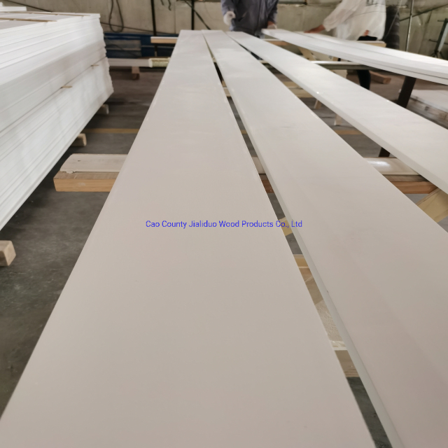 Gesso Primed MDF and Paulownia /Pine Finger Jointed Solid Wood Mouldings