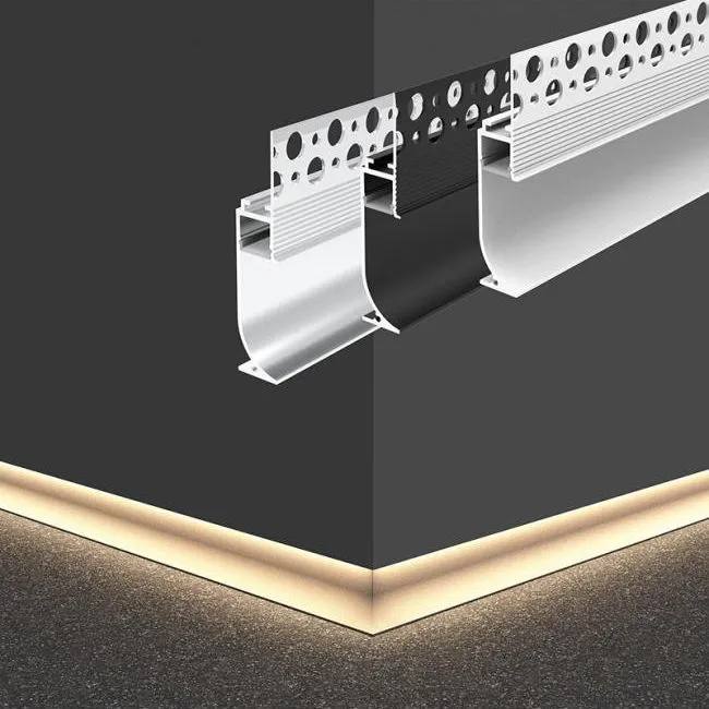Trimless Baseboard LED Profile