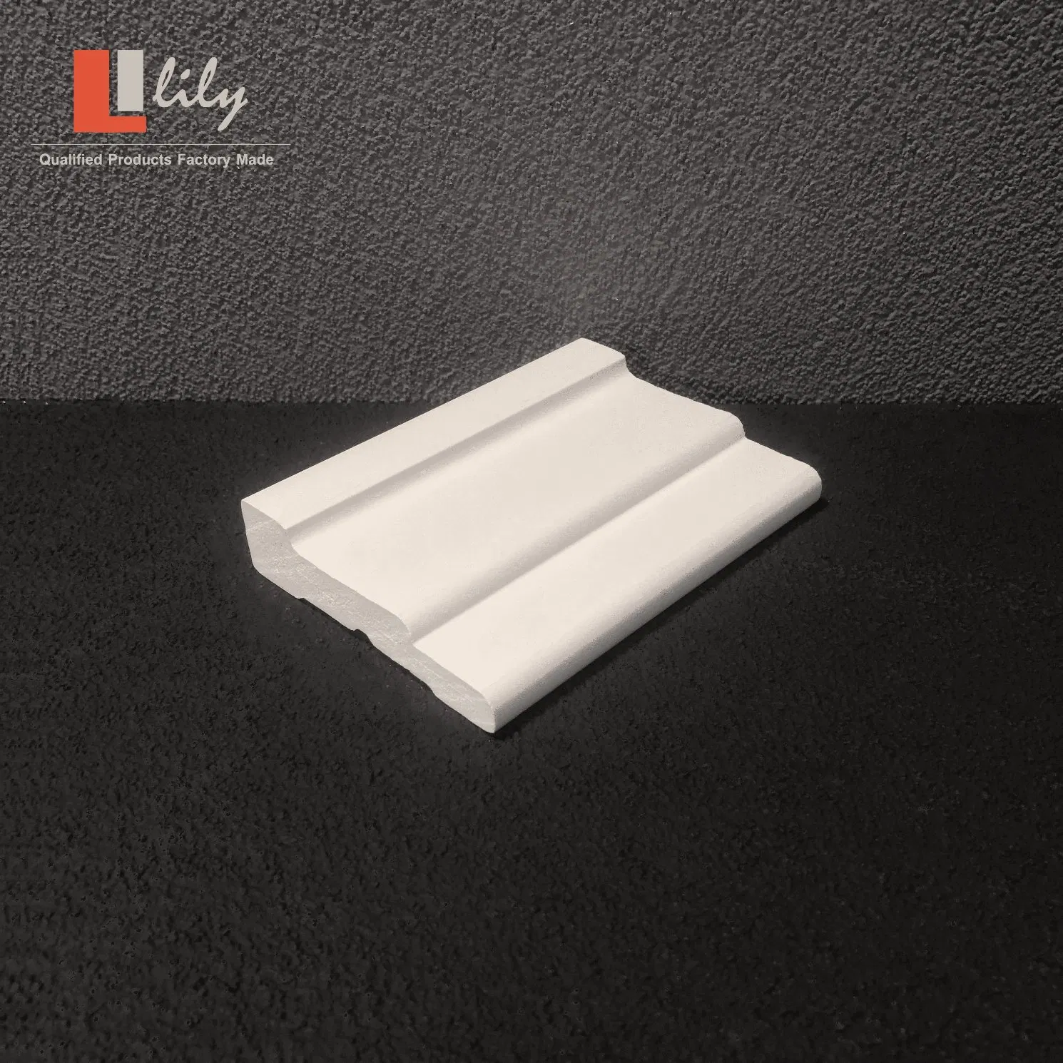 1/16 Inch X 2-1/4 Inch PVC Casing Moulding Door and Window Plastic Vinyl Trim Moulding