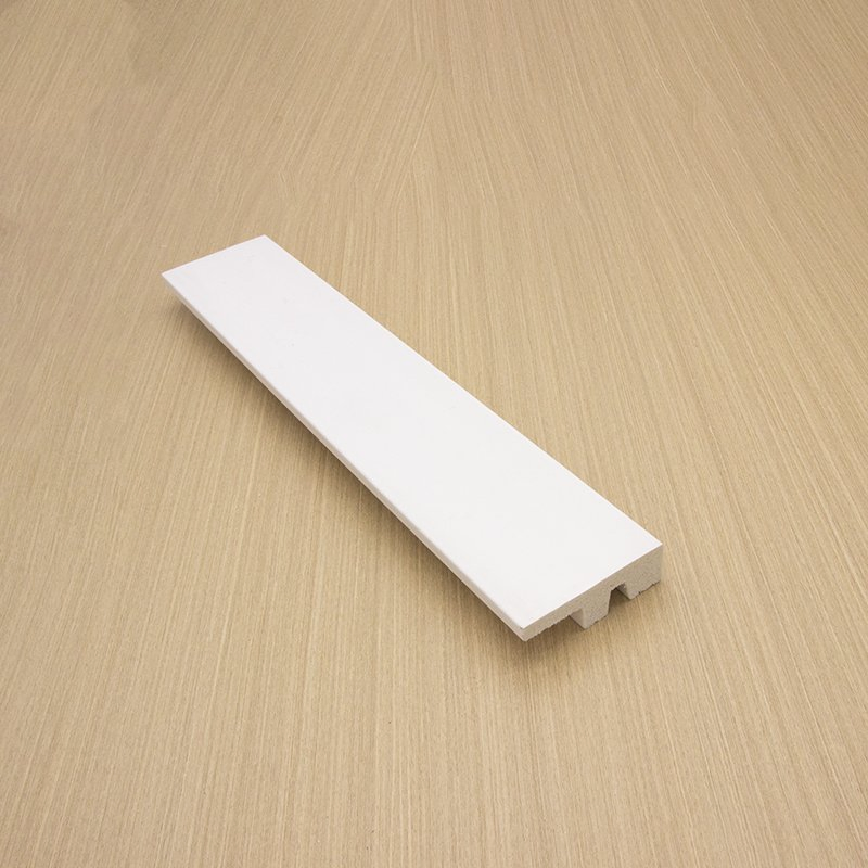 Decorative White PS Polystyrene Foam Chair Rail Moulding LED Lighting Moulding