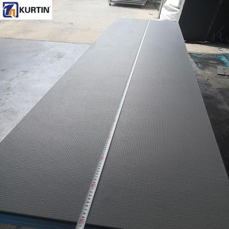 Modern XPS Foam Shower Base Tray Lightweight Durable Wet Area Bathroom Backer Board