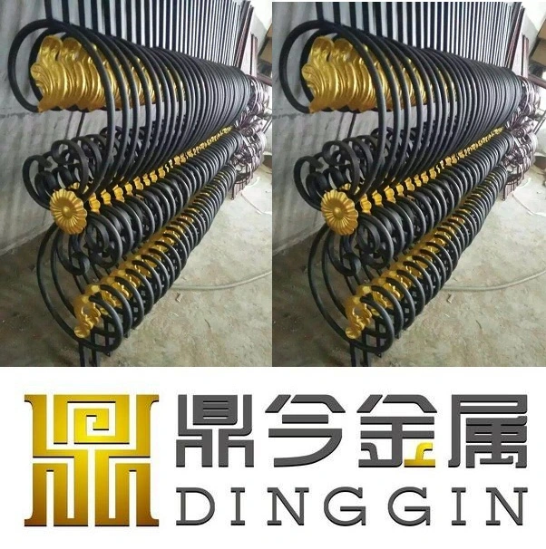 Decorative Wrought Iron Baluster Stair Railing Baluster