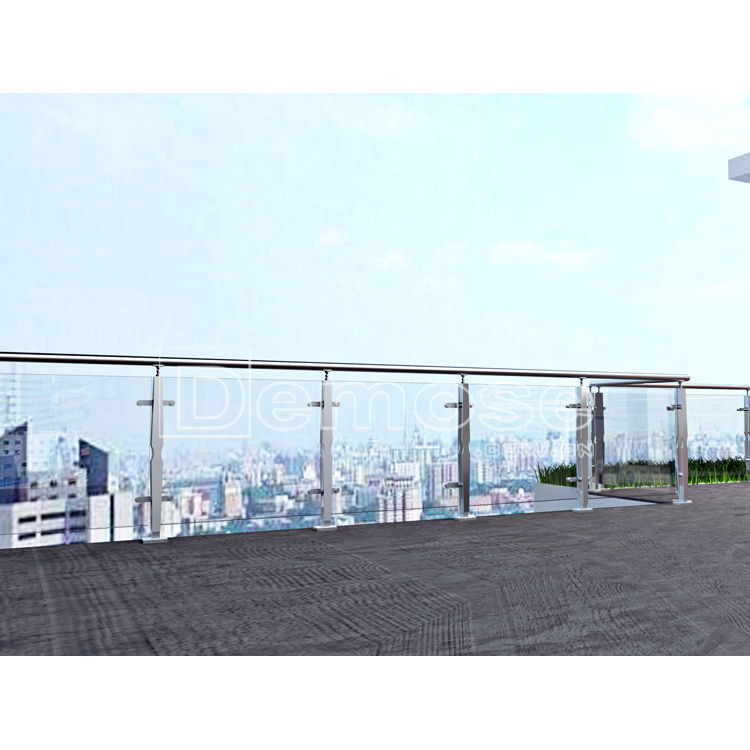 Glass Balustrade and Balustrades Handrails Stair Railings (DMS-B21305)