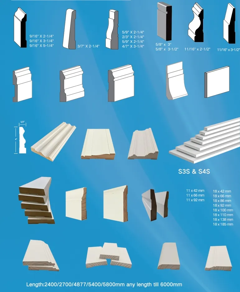 Detailed Moulding Profiles