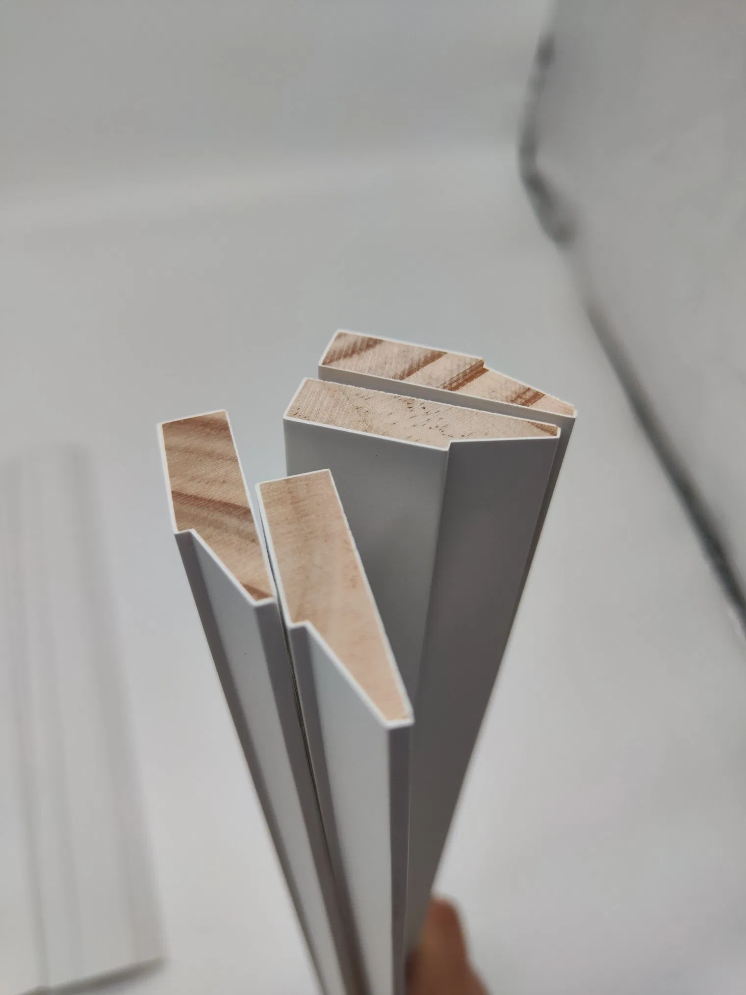 Wood Door Jamb Custom Wood Door Stop Moulding White Hardwood Casing Door and Window Corner Block Moulding