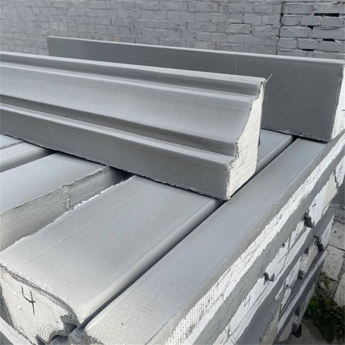Custom Expanded Polystyrene Decoration Line Wall Frame Crown Cornice EPS Decorative Moulding
