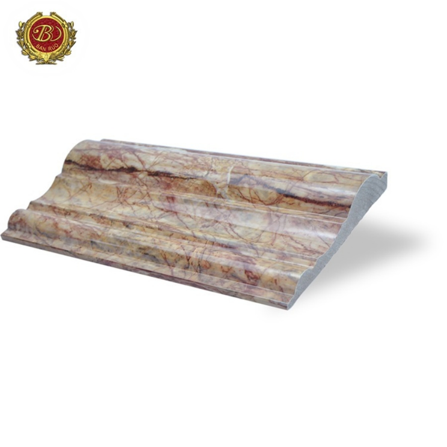 Banruo New Arrival Decorative Polystyrene Chair Rail Moulding