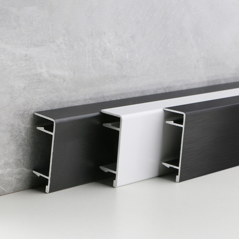 Contemporary Aluminum Baseboard Skirting Board for Modern Spaces