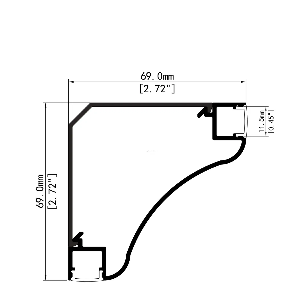 Aluminum LED Lights Profile 4