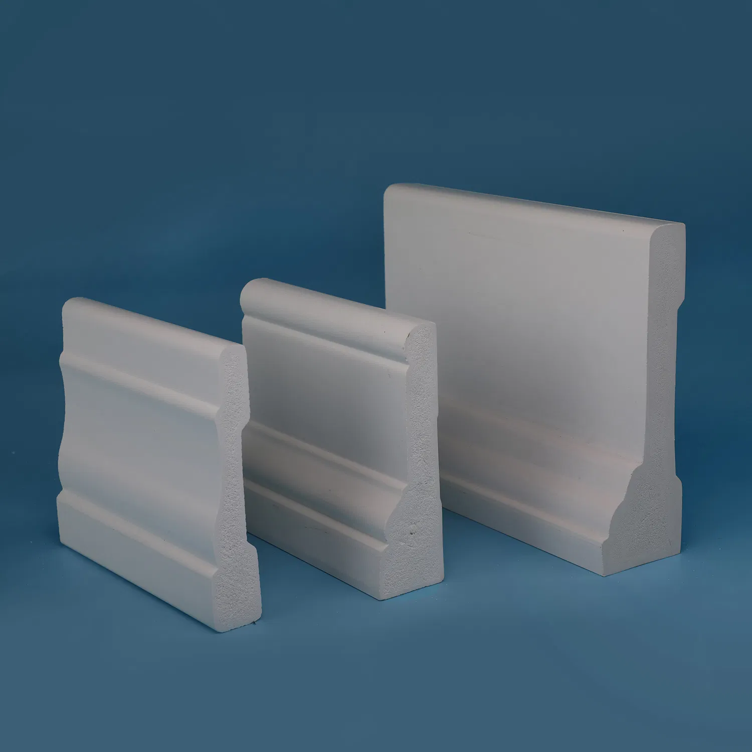 Exterior PVC Window Door Casing Moulding PVC Exterior Moulding